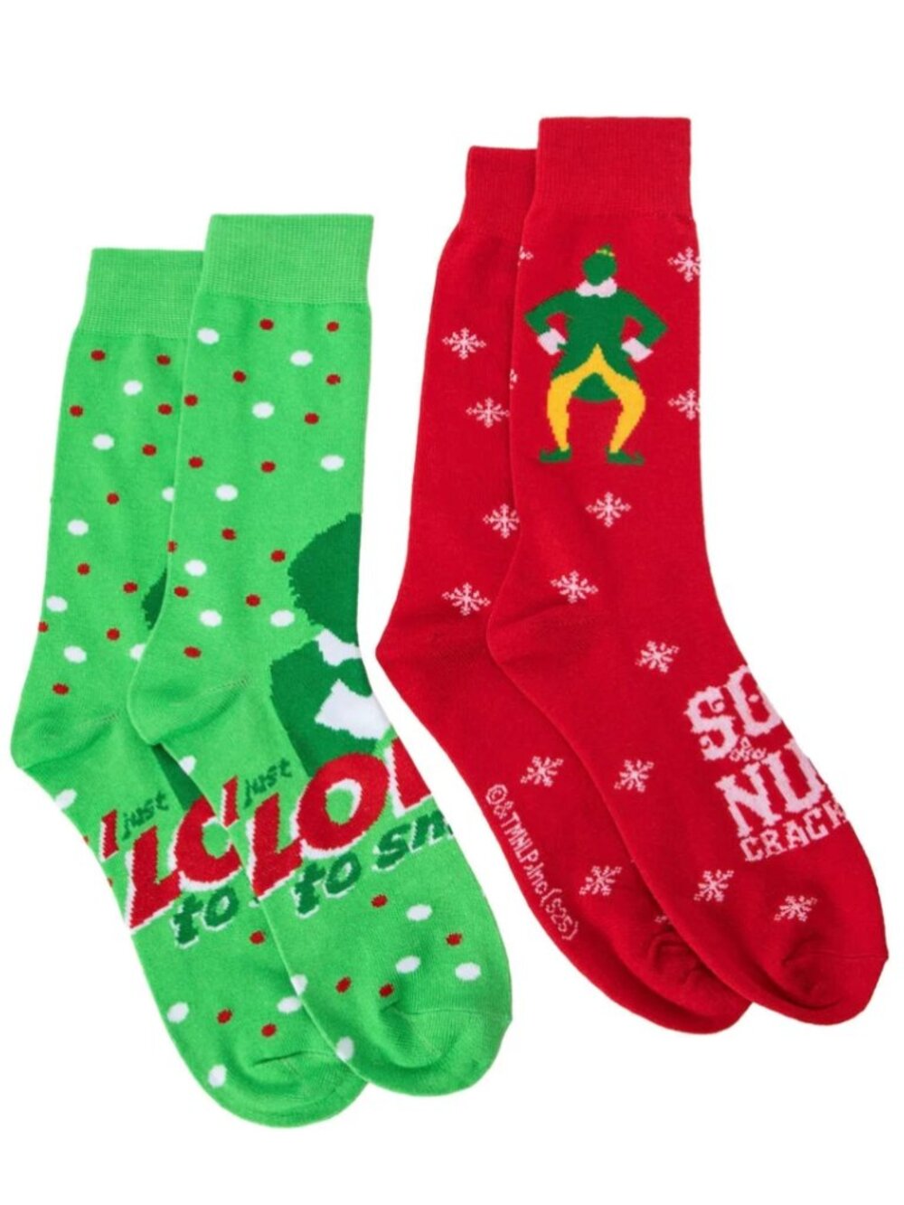 Elf Movie Socks (2 pack)